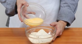 Пицца на овсяном тесте с тунцом — инструкция по приготовлению, шаг 3