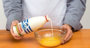 Блины на миндальной муке с апельсинами — инструкция по приготовлению, шаг 4