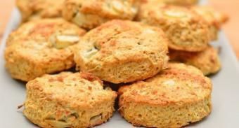 Яблочные сконы — инструкция по приготовлению, шаг 8