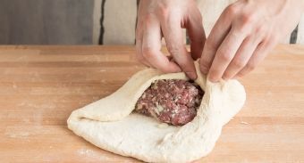 Фыдджын (осетинский пирог с мясом) — инструкция по приготовлению, шаг 12