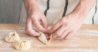 Буузы по-бурятски — инструкция по приготовлению, шаг 9