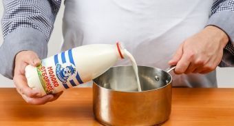 Блины из овсяной муки на молоке — инструкция по приготовлению, шаг 2