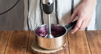 Ежевичный сорбет — инструкция по приготовлению, шаг 3