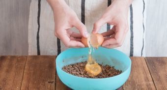 Апельсиновый кекс на овсяной муке — инструкция по приготовлению, шаг 3