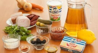 Солянка мясная в мультиварке — инструкция по приготовлению, шаг 1