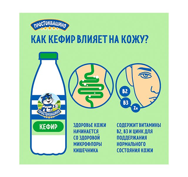 Как кефир влияет на кожу Картинка