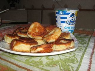 Каральки творожные