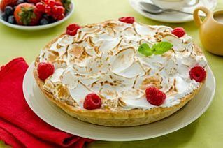 Пирог с меренгой