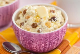 Пшенная каша с изюмом