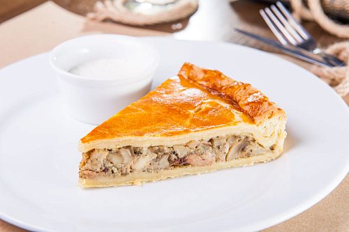 Курник на сметане